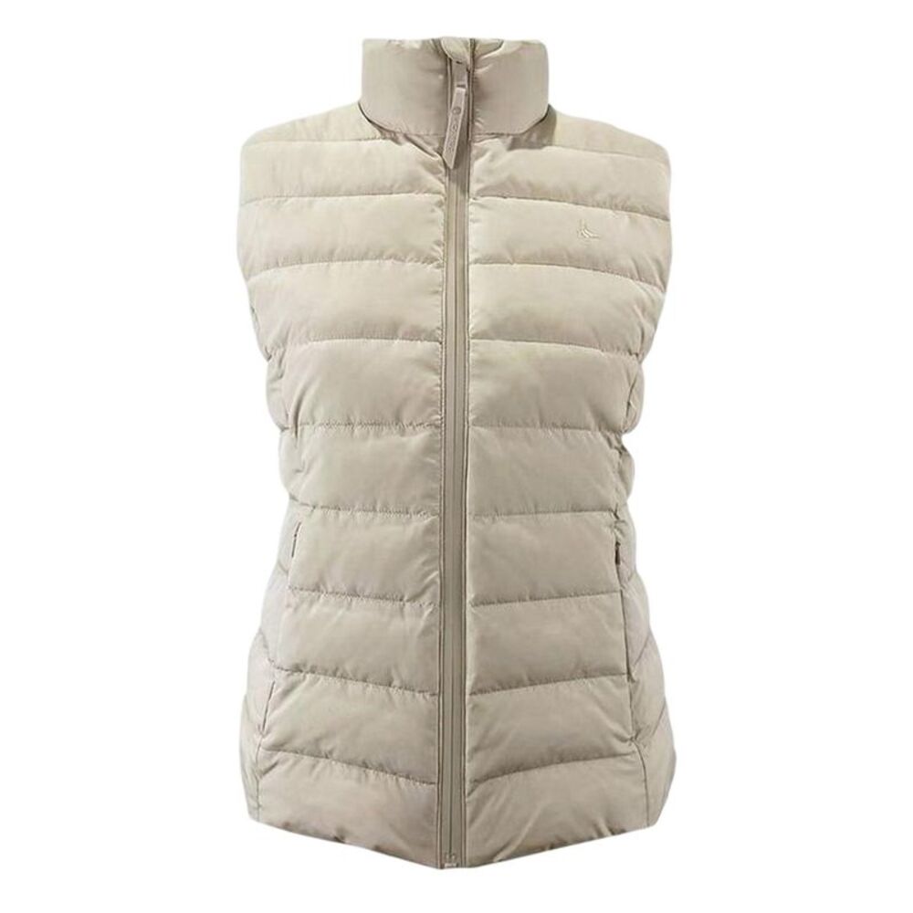 Jack Wills Womens/Ladies Polyester Lightweight Vest / Beige